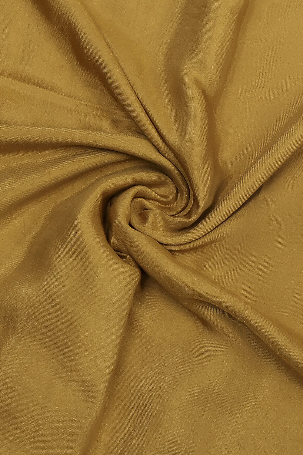 Mustard Yellow Chanderi Printed Unstitched Suit Set image number 2