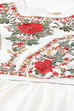 Ivory Cotton Silk Anarkali Yarndyed Suit Set image number 1