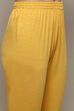 Yellow Voile Anarkali Kurta Churidar Suit Set image number 2