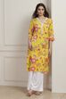 Pink Viscose Rayon Straight Kurta image number 0