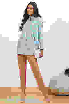 Peach-Toned Cotton Solid Regular Pants image number 0