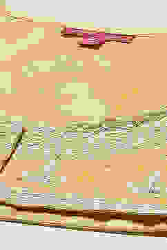 Yellow Cotton Blend Kalidar Kurta Straight Palazzo Suit Set image number 1