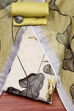 Wine Linen Blend Unstitched Suit Set image number 0
