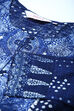 Indigo Rayon Printed Dress image number 1