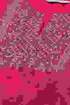 Fuchsia Poly Cotton Straight Kurta Pant Suit Set image number 1