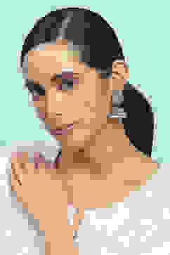 Oxidised Gold Brass Jhumka image number 3