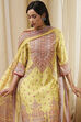 Green Modal Blend Straight Suit Set image number 0