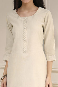 White Tissue Applique Unstitched Suit Set image number 2