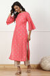 Beige Solid Mid-Rise Straight Palazzo image number 0