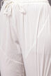 Off White Cotton Silk Flared Yarndyed Suit Set image number 2