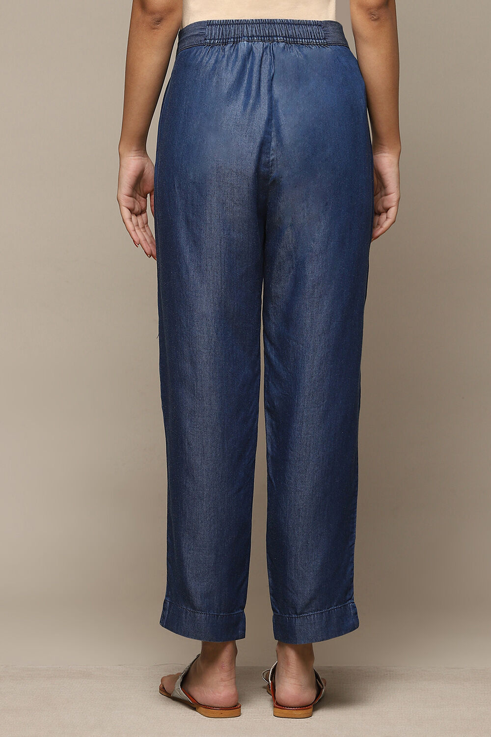 Denim Tencel Yarndyed Pant image number 3