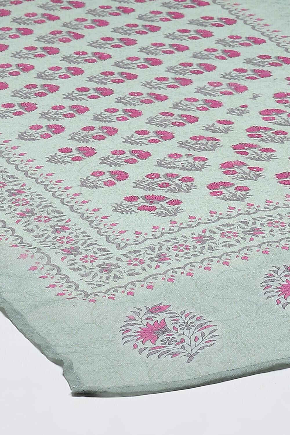 Fuschia Art Silk Straight Kurta Narrow Pants Suit Set image number 3