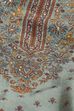 Teal Green Viscose Blend Printed Straight Kurta Set image number 6