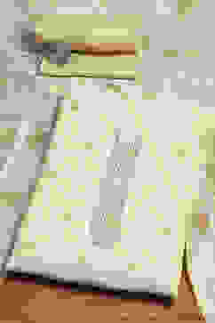 Beige Chanderi Jamdani Unstitched Suit Set image number 1