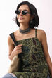 Blue Cotton Printed Short Kurti image number 1