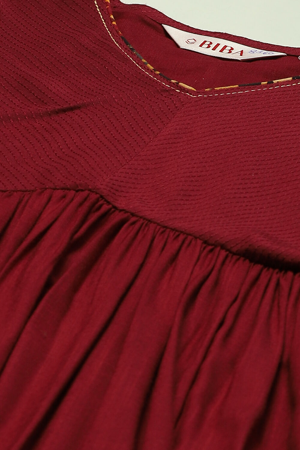 Navy LIVA A-Line Kurta Palazzo Suit Set image number 1