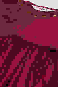 Maroon LIVA A-Line Kurta Palazzo Suit Set image number 1