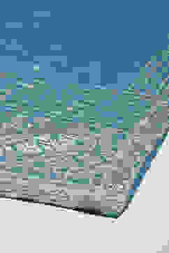 Teal Cotton Anarkali Kurta Churidar Suit Set image number 4