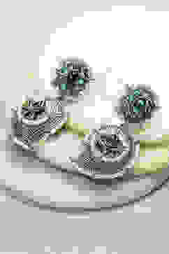 Green Alloy Drop & Danglers image number 0