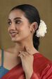 Multicolour Gold Plated Brass Peacock Motif Earcuffs image number 3