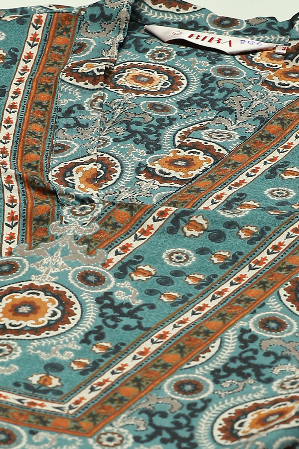 Red Cotton Straight Kurta Salwar Pant Suit Set image number 1