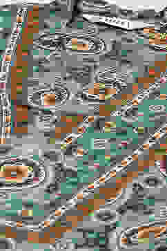 Sage Green Cotton Straight Kurta Salwar Pant Suit Set image number 1