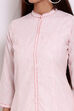 Light Blue Viscose Printed Kurta image number 1
