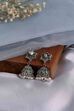 Mint Green Stone Earrings image number 2