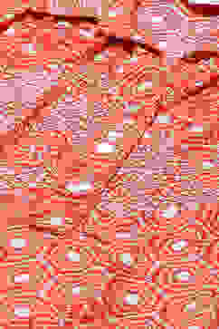 Red LIVA Printed Short Kurti image number 1