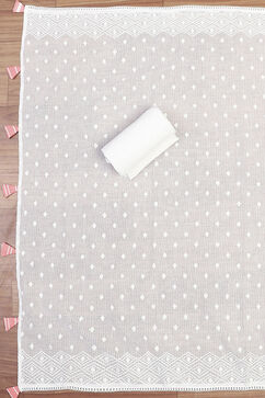 Pink Cotton Unstitched Suit Set image number 2