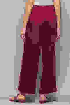 Towny Port Cotton Straight Solid Pants image number 4