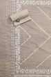 Beige Chanderi Hand Embroidered Unstitched Suit Set image number 3