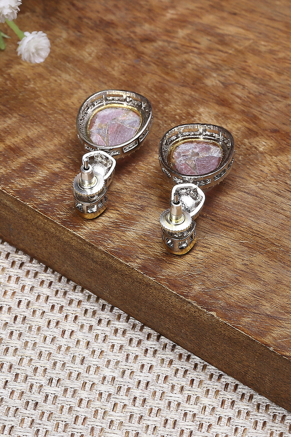 Light Pink Brass Drop & Danglers image number 0