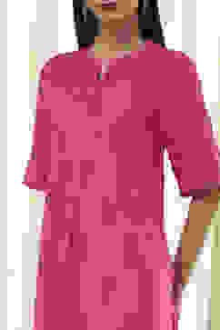 Blush Pink Straight Kurta Set image number 1