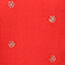 Red Foil Printed Gathered A-Line Kurta image number 7