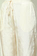 Off White Viscose Palazzo image number 1