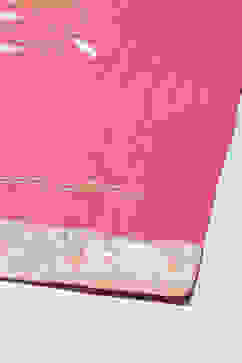 Orange Pink Cotton Silk Flared Kurta Palazzo Suit Set image number 3