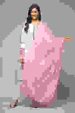 Pink Cotton Dupatta image number 0