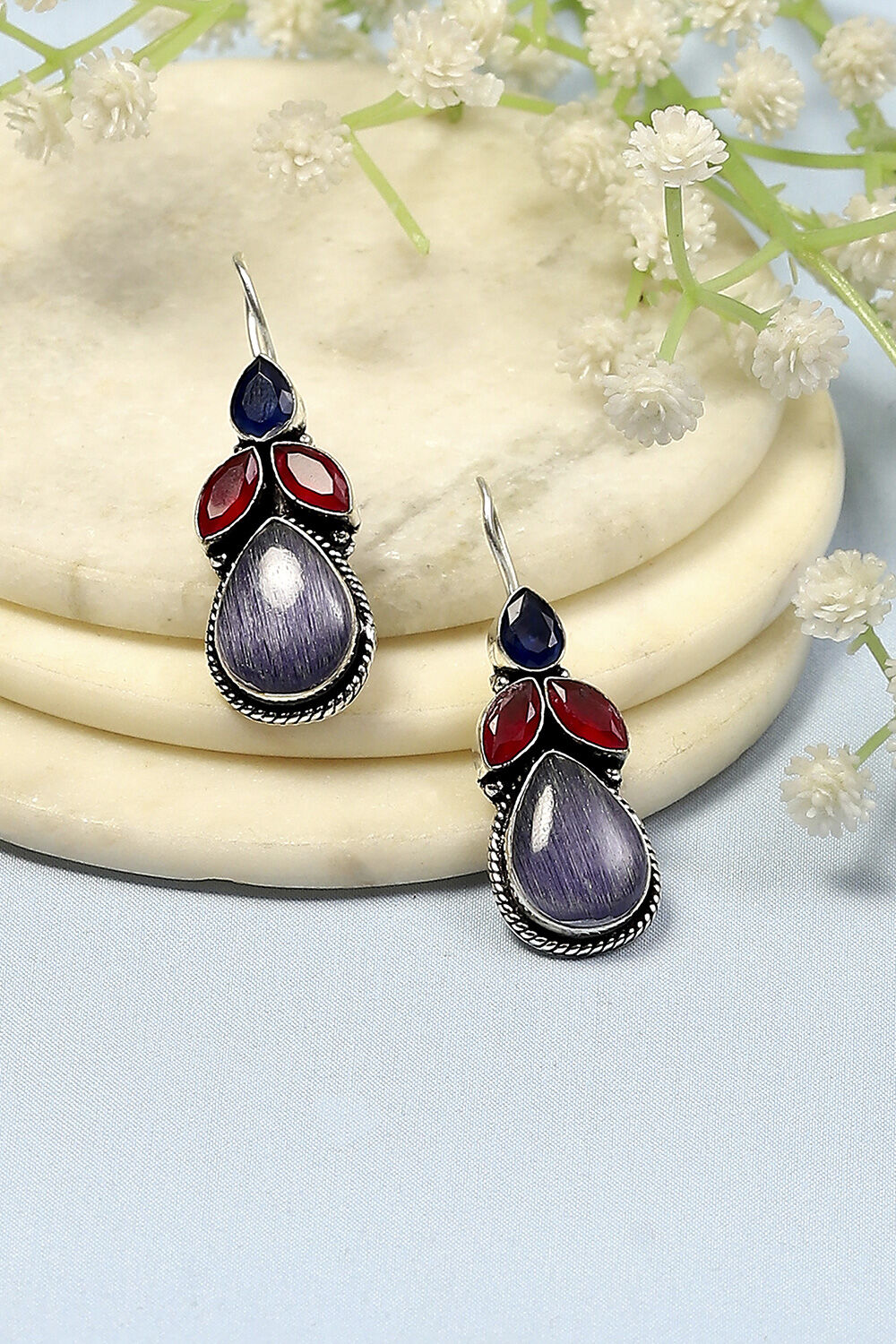 biba Purple Brass Drop & DanglersPurple Brass Drop & Danglers-picture-44