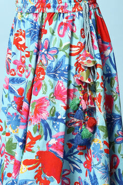 Pink Viscose Short Top Lehenga Set image number 2