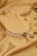 Peach Gold Plated Brass Choker Set image number 2