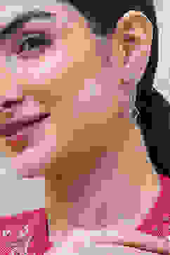 Navy Blue Alloy Drop & Danglers image number 1