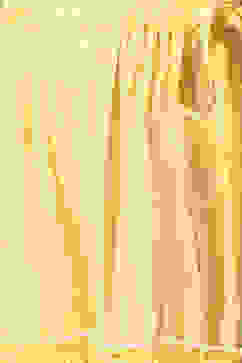 Yellow Cotton Blend Gathered Kurta Sharara Suit Set image number 2