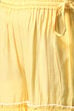 Yellow Cotton Blend Gathered Kurta Sharara Suit Set image number 2