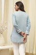 Blue Straight Kurta image number 3