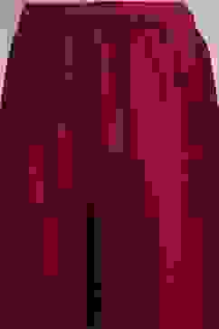 Red Self-Designed Straight Kurta Set image number 2