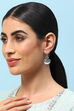 White Brass Earrings image number 3
