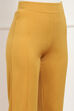 Navy Straight Poly Viscose Leggings image number 1