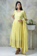 Red Cotton Anarkali Suit image number 1