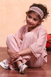 Champagne Polyester Blend Straight Dress image number 6